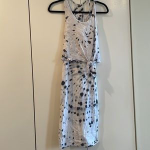 MONROW Tie Dye Tank Dress